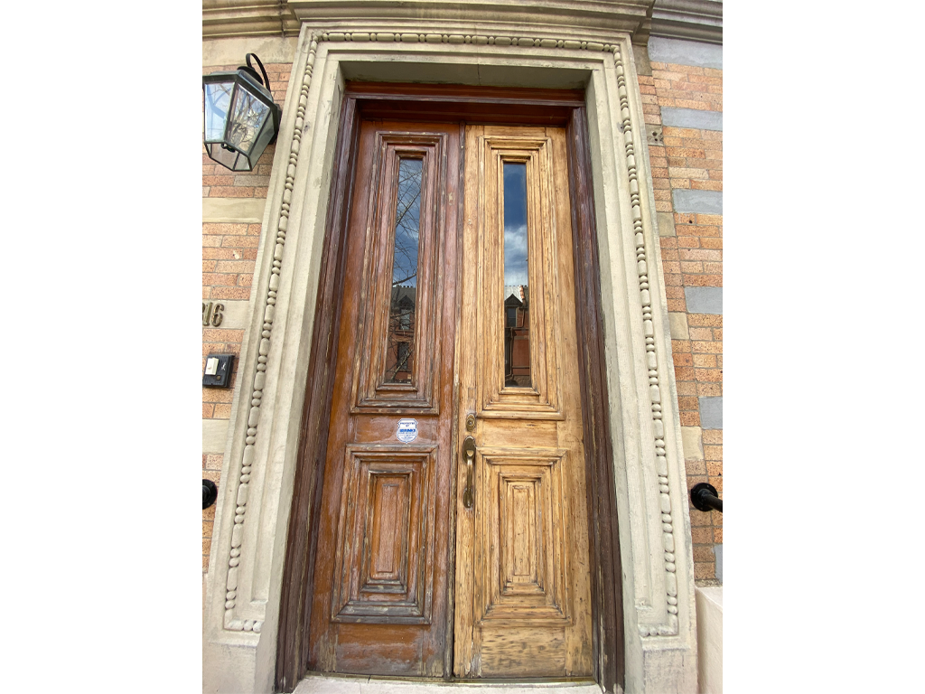 Existing Entrance Door