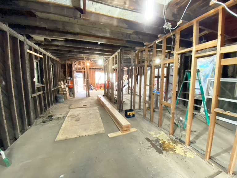 Progress: 1st Floor