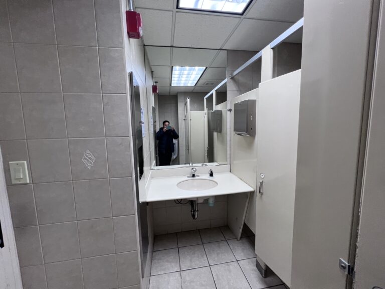 Existing Male Bathroom
